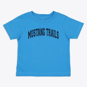 Mustang Trails Elementary Varsity Arch Toddler T-Shirt