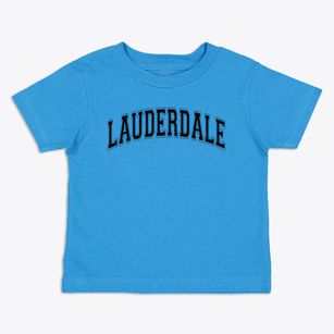 Lauderdale Elementary School Varsity Arch Toddler T-Shirt