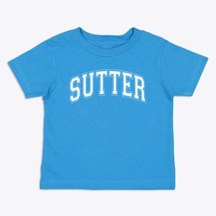 Sutter Middle School Varsity Arch Toddler T-Shirt