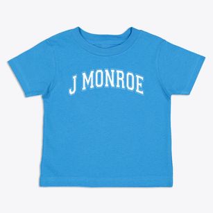 J Monroe Elementary School Varsity Arch Toddler T-Shirt