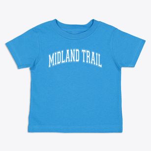 Midland Trail Elementary School Varsity Arch Toddler T-Shirt