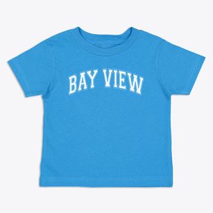 Bay View Elementary School Varsity Arch Toddler T-Shirt