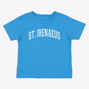 St. Irenaeus Parish School Varsity Arch Toddler T-Shirt