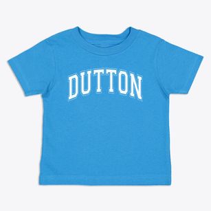 Dutton Elementary School Varsity Arch Toddler T-Shirt