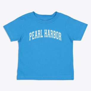Pearl Harbor Elementary School Varsity Arch Toddler T-Shirt