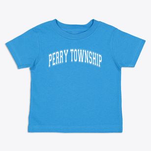 Perry Township Developmental Preschool Varsity Arch Toddler T-Shirt