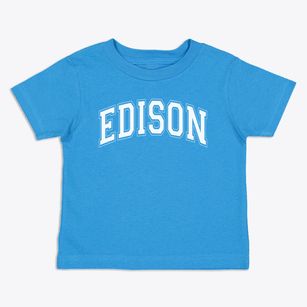 Edison Elementary School Varsity Arch Toddler T-Shirt