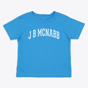 J B Mcnabb Middle School Varsity Arch Toddler T-Shirt