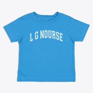 L G Nourse Elementary School Varsity Arch Toddler T-Shirt