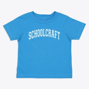 Schoolcraft Elementary School Varsity Arch Toddler T-Shirt