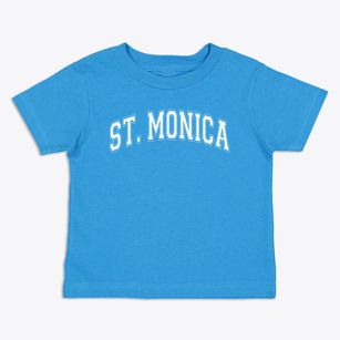 Saint Monica School Varsity Arch Toddler T-Shirt