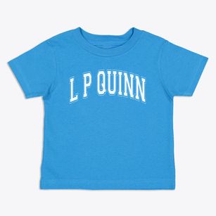 L P Quinn Elementary School Varsity Arch Toddler T-Shirt