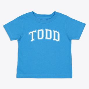 Todd Elementary School Varsity Arch Toddler T-Shirt