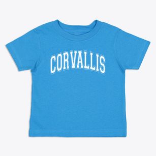 Corvallis Montessori School Varsity Arch Toddler T-Shirt
