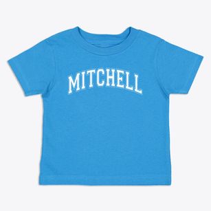 Mitchell Elementary School Varsity Arch Toddler T-Shirt
