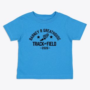 Barney R Greathouse Elementary School Track and Field Toddler T-Shirt