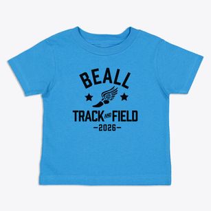 Beall Elementary School Track and Field Toddler T-Shirt