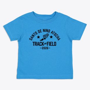 Santo De Nino Atocha Track and Field Toddler T-Shirt