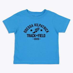 Odessa Kilpatrick Elementary Track and Field Toddler T-Shirt