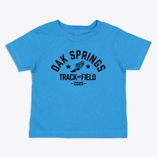 Oak Springs Elementary School Track and Field Toddler T-Shirt