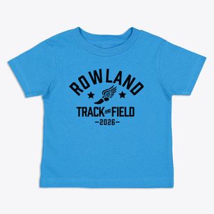 Rowland Elementary School Track and Field Toddler T-Shirt
