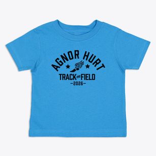 Agnor Hurt Elementary School Track and Field Toddler T-Shirt