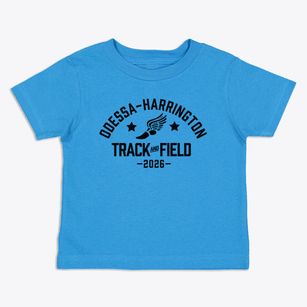 Odessa-harrington Co-op Track and Field Toddler T-Shirt