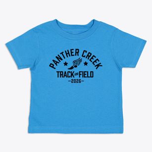 Panther Creek Elementary School Track and Field Toddler T-Shirt