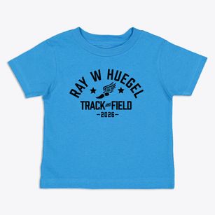 Ray W Huegel Elementary School Track and Field Toddler T-Shirt