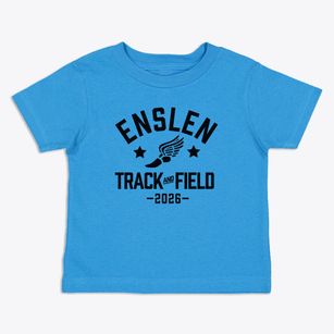 Enslen Elementary School Track and Field Toddler T-Shirt