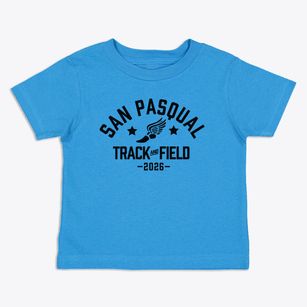 San Pasqual Elementary School Track and Field Toddler T-Shirt