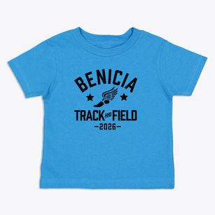Benicia Middle School Track and Field Toddler T-Shirt