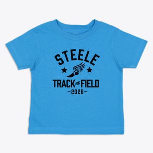 Steele Elementary School Track and Field Toddler T-Shirt