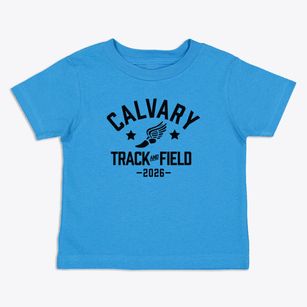 Calvary Baptist Christian School Track and Field Toddler T-Shirt
