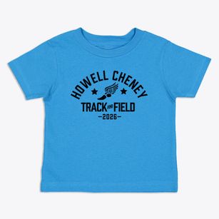 Howell Cheney Regional Vocational Tech Track and Field Toddler T-Shirt