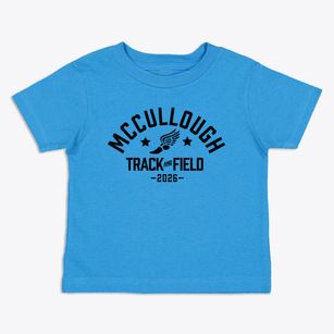 Mccullough Middle School Track and Field Toddler T-Shirt