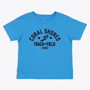 Coral Shores High School Track and Field Toddler T-Shirt