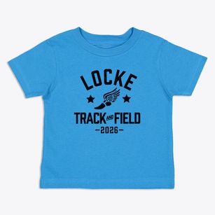 Locke Elementary School Track and Field Toddler T-Shirt
