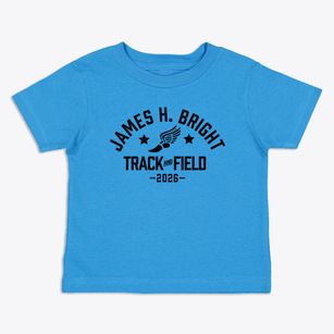 James H. Bright/ J.w. Johnson Elementary School Track and Field Toddler T-Shirt