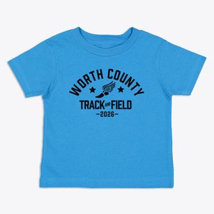 Worth County Middle School Track and Field Toddler T-Shirt