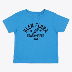 Glen Flora Elementary School Track and Field Toddler T-Shirt