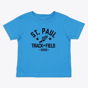 Saint Paul Lutheran School Track and Field Toddler T-Shirt