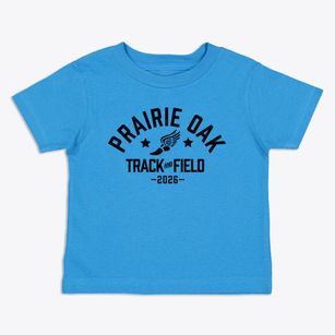 Prairie Oak School Track and Field Toddler T-Shirt