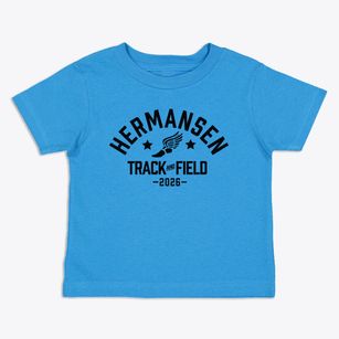 Hermansen Elementary School Track and Field Toddler T-Shirt