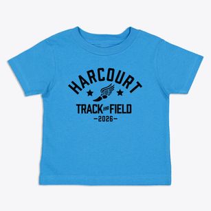 Harcourt Elementary School Track and Field Toddler T-Shirt