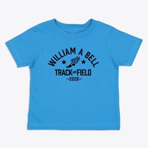 William A Bell Elementary School 60 Track and Field Toddler T-Shirt