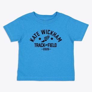 Kate Wickham Elementary School Track and Field Toddler T-Shirt