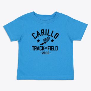 Carillo Intermediate Magnet School Track and Field Toddler T-Shirt