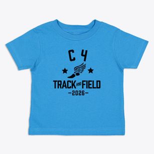 C 4 Elementary School Track and Field Toddler T-Shirt