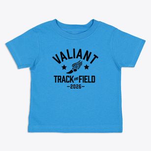Valiant Christian Academy Track and Field Toddler T-Shirt